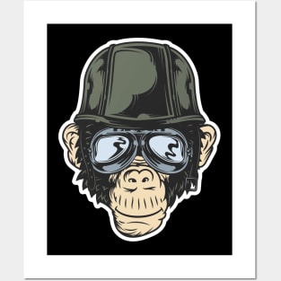 chimp Posters and Art